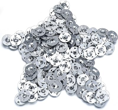LJHOME 220 Pcs Easy Fix Washers 35mm Galvanised Steel for Insulation Boards