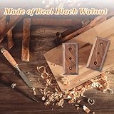 MOREYES Guitar Wall Mount 4 Pack Black Walnut Hangers with Adjustable Soft Yoke view 2
