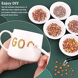 Resin Rhinestones for Crafting with B7000 Jewelry