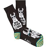 K BELL Men's Funny Animal Crew Novelty Gift Socks (1-Pair)