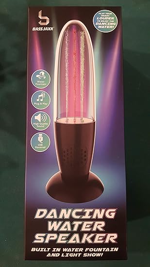 bass jaxx dancing water speaker