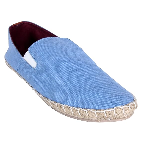 Buy FINE ARCH Espadrilles Shoes for Men (Blue) 7 (Design 11) at Amazon.in