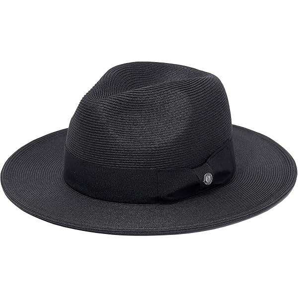 ULTRAFINO Monte Cristo Classic Fedora Straw Panama Hat Sun  display picture 1