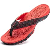 GUBARUN Mens Sport Flip Flops Comfort Casual Thong Sandals Outdoor
