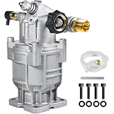 TOOLCY Pressure Washer Pump 3/4" Shaft, 2600-3400 PSI, 2.5 GPM | Horizontal Pump, Replacement Pump for Gas Pressure Washer Compatible with Honda, Simpson