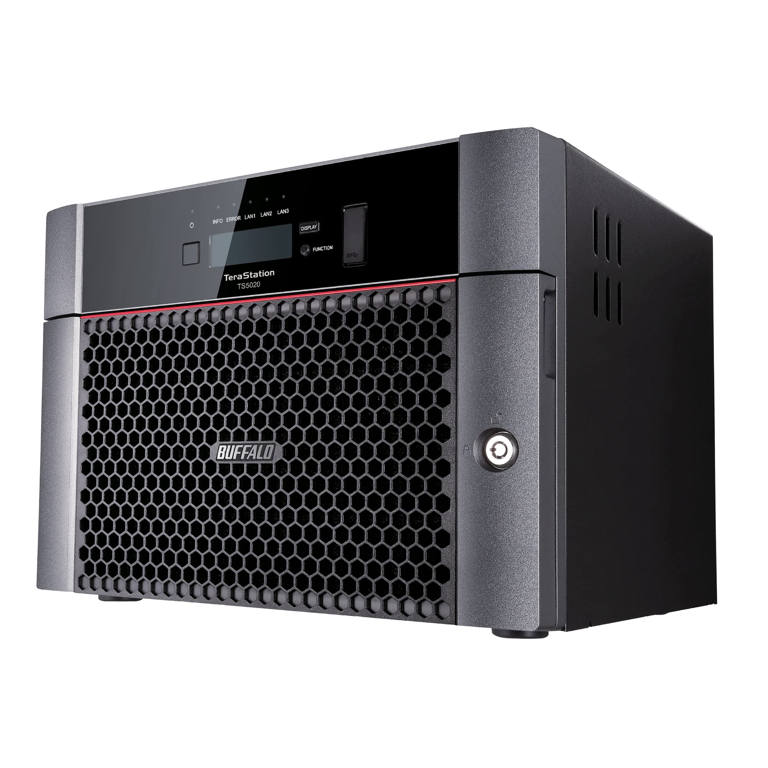 BUFFALO TeraStation 5820DN Desktop NAS 64TB (8x8TB) with HDD NAS Hard Drives Included 10GbE / 8 Bay/RAID/iSCSI/NAS/Storage Server/NAS Server/NAS Storage/Network Storage/File Server