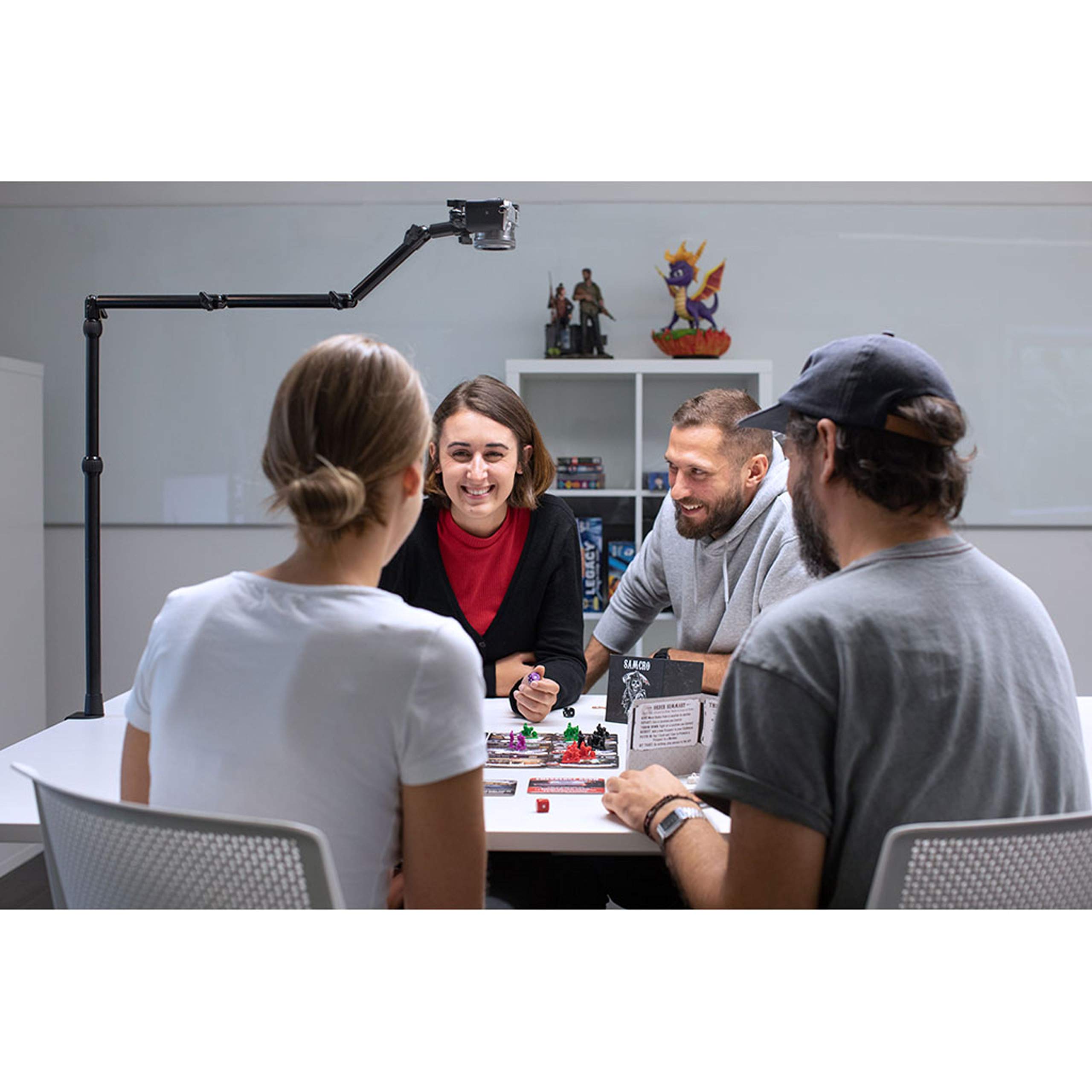 Elgato Flex Arm L, Premium 4-Section Articulated Arm for easy Mounting and Adjusting of Lights, Cameras, and Microphones, for Streaming, Videoconferencing, and Studios, requires Multi Mount Essential