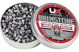 Umarex Brimstone .22 Caliber 28.24 Grain Pellets Air Gun Ammo for Pellet Gun Rifle