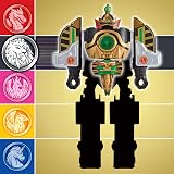 Power Rangers Black Ranger Lion Thunderzord Mighty Morphin Zord Toy view 8