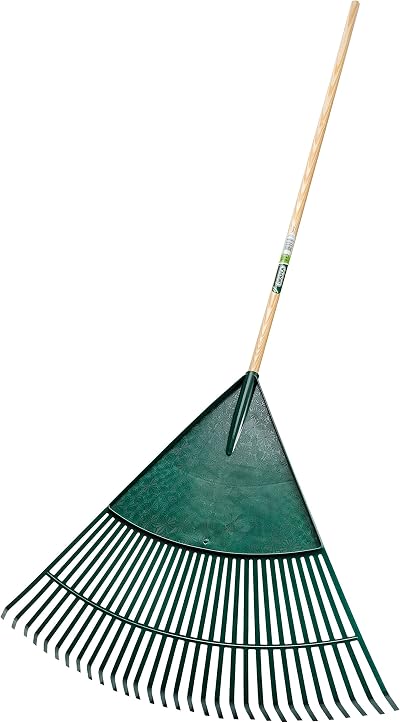 Draper 34875 Extra Large Head Plastic Leaf Rake 700mm Blue