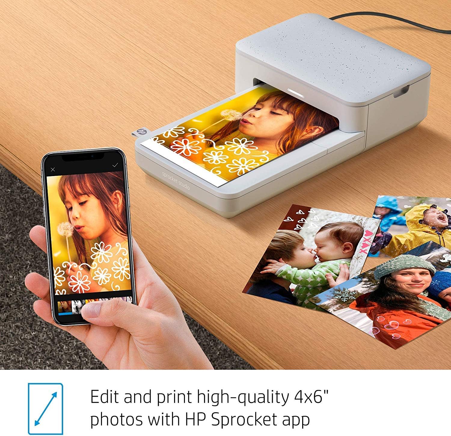 hp sprocket studio snow printer
