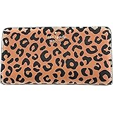 Kate Spade New York Darcy Large Slim Bifold Wallet (Cheetah Print)
