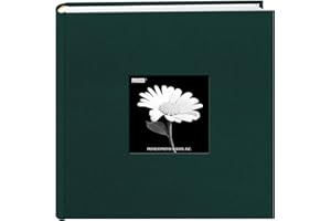 Pioneer Photo Albums 200 Pocket Fabric Frame Cover Photo Album, Majestic Teal