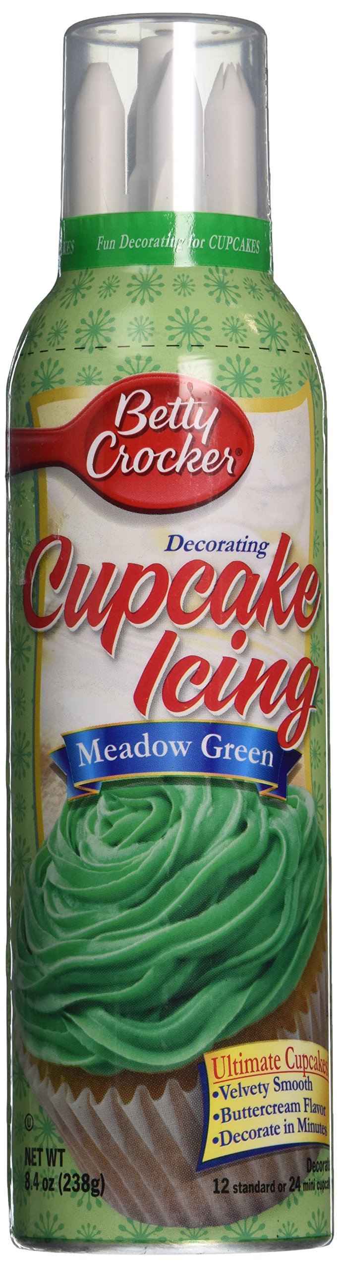 Betty Crocker Cupcake Icing, Pink, 8.4 Ounce Decorative