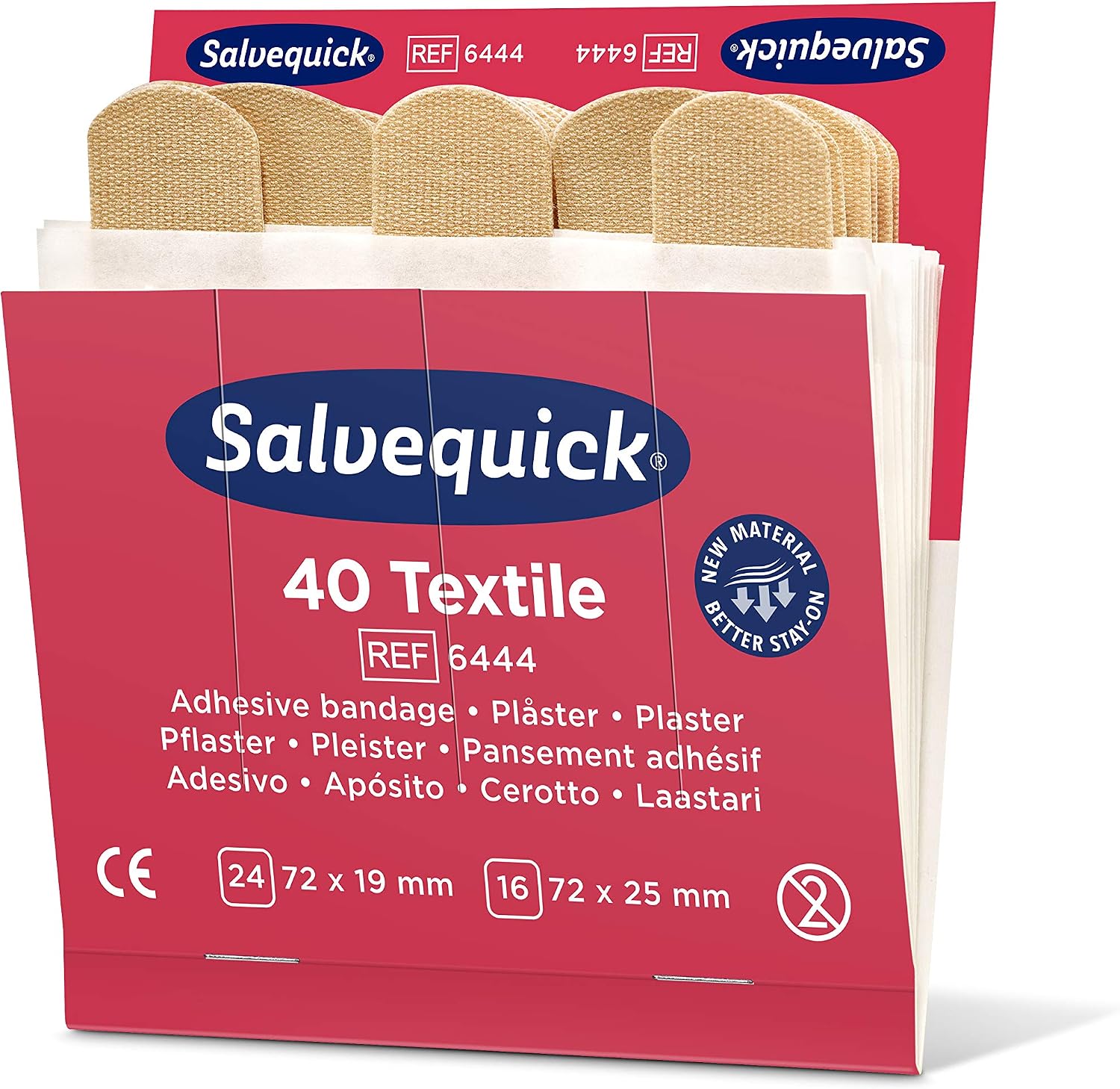 Cederroth Salvequick Fabric Plaster (Pack of 40) - Image 4