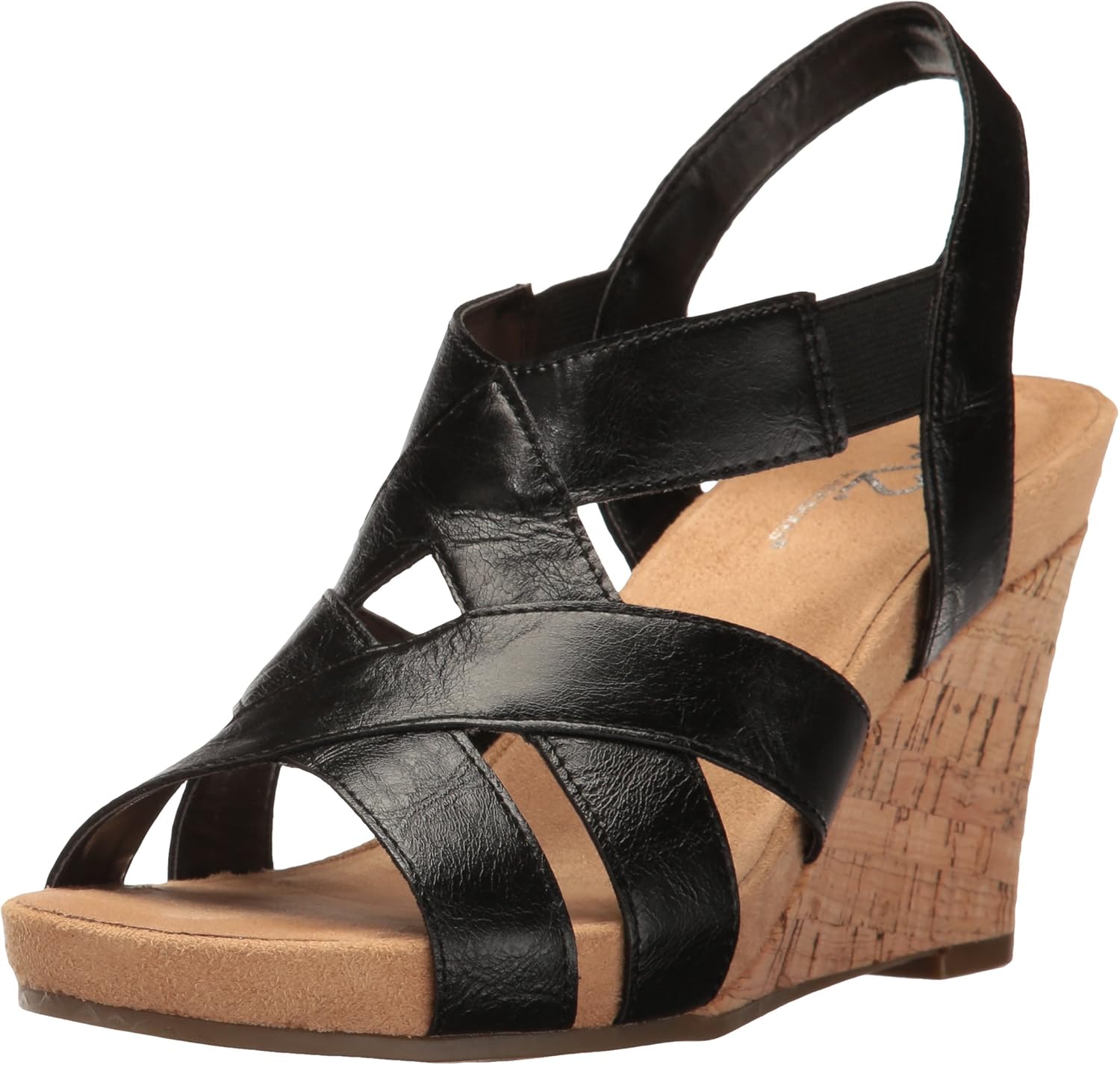 aerosoles plush wedge sandals