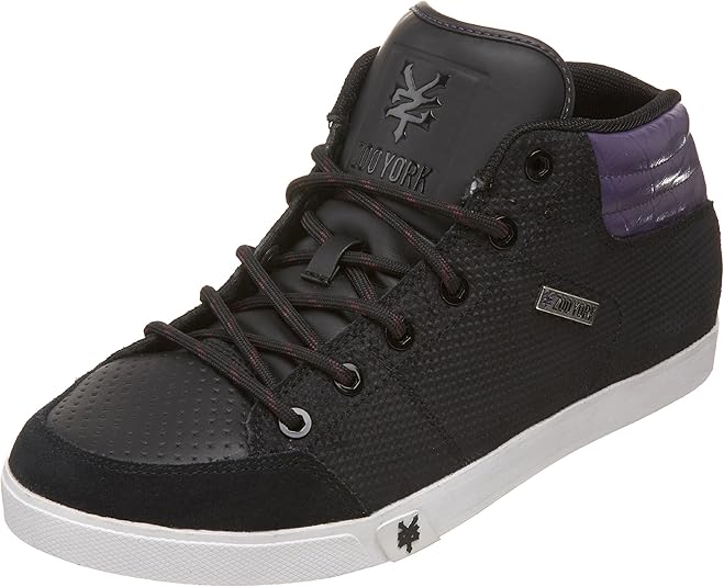 Zoo York Men's Millville Skate Shoe,Black/Purple,10 M US Shoes