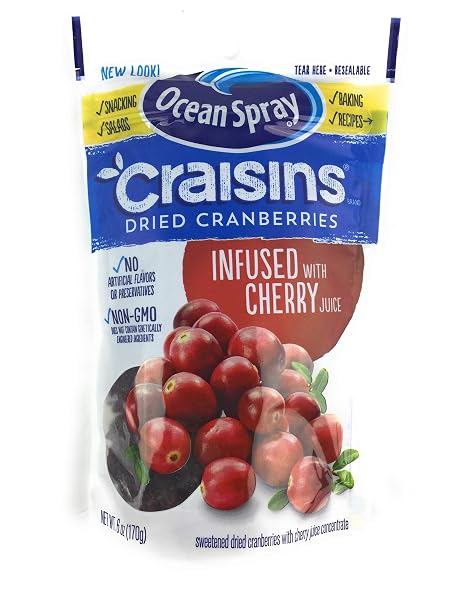 OCEAN SPRAY CHERRY CRAISINS 6 OZ
