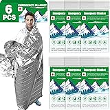 CXYARY 6 Pack Emergency Thermal Blanket