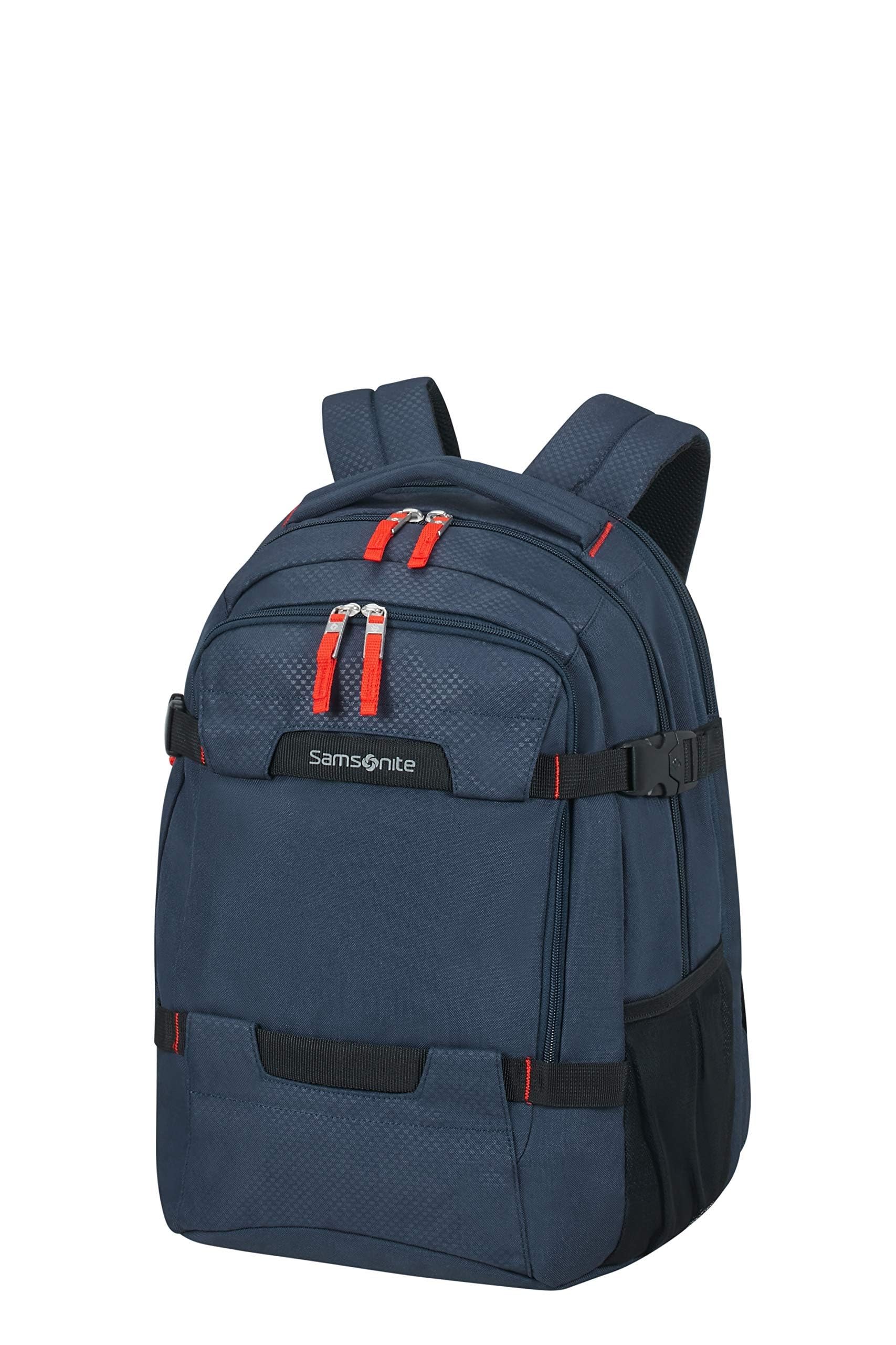 Samsonite Sonora - 17 Inch Laptop Backpack With Wheels, 55 cm, 30 l, Blue (Night Blue)