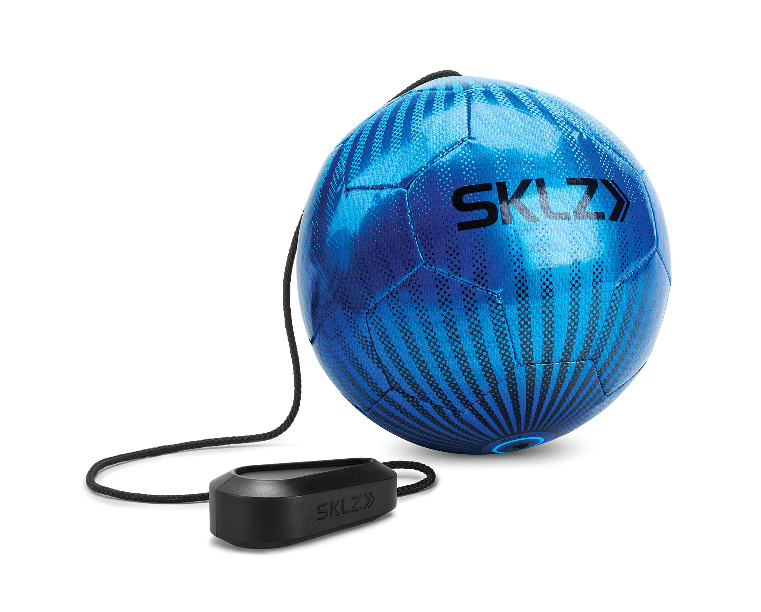SKLZ Star-Kick Football Rebounder, Football Training Equipment, Kick Trainer, Cobalt, Size One Ball