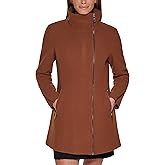 Calvin Klein womens Asymmetrical Wool Jacket