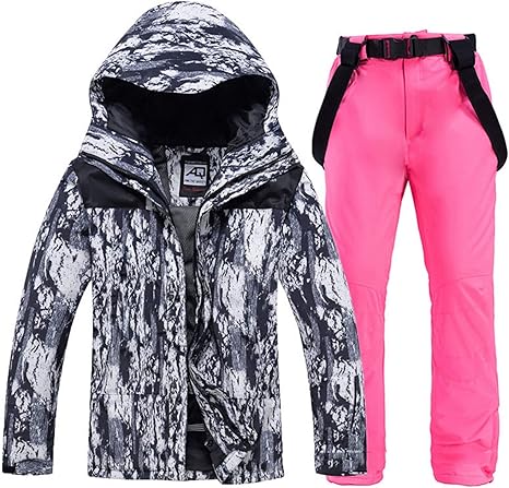 Amazon Co Jp スノーボードウェア スノーボード スキーウェア メンズ レディース 男女兼用 上下セット 防寒 防風 保温 耐水圧 撥水 防水 通気 雪遊び アウトドア おしゃれ コート アウタージャケット スポーツコート M ホーム キッチン