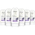 Dove Nourishing Hand Sanitizer 99.99 percent Effective Against Germs Lavender and Chamomile Antibacterial Gel with 61 percent Alcohol and Lasting Moisturization For Up to 8 Hours 2 oz 6 Count
