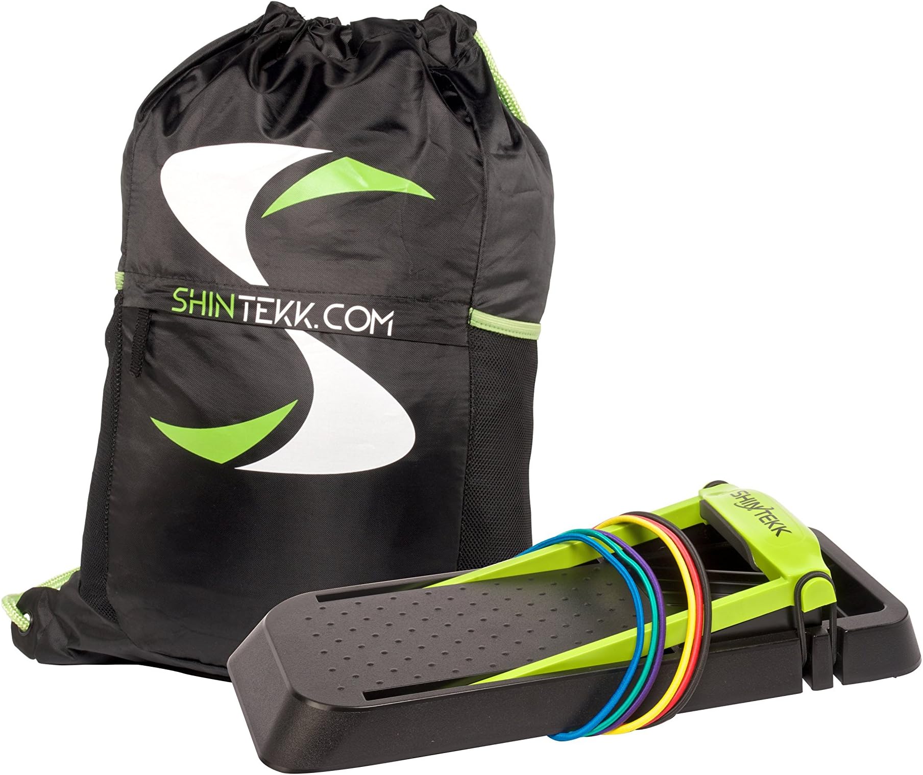 Shintekk Shin Splints Pain Relief and Prevention Device Provides Physical Therapy for Plantar Fasciitis, Calf & Knee Strain, and Foot/Ankle Injuries - The Shin Splint Solution