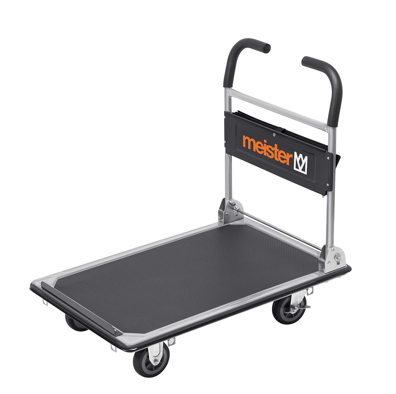 Platform truck "cut-off" 300 kg, foldable, Silver