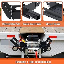 ECOTRIC 10x 4 1/2 Cradle Winch Mount Mounting Plate