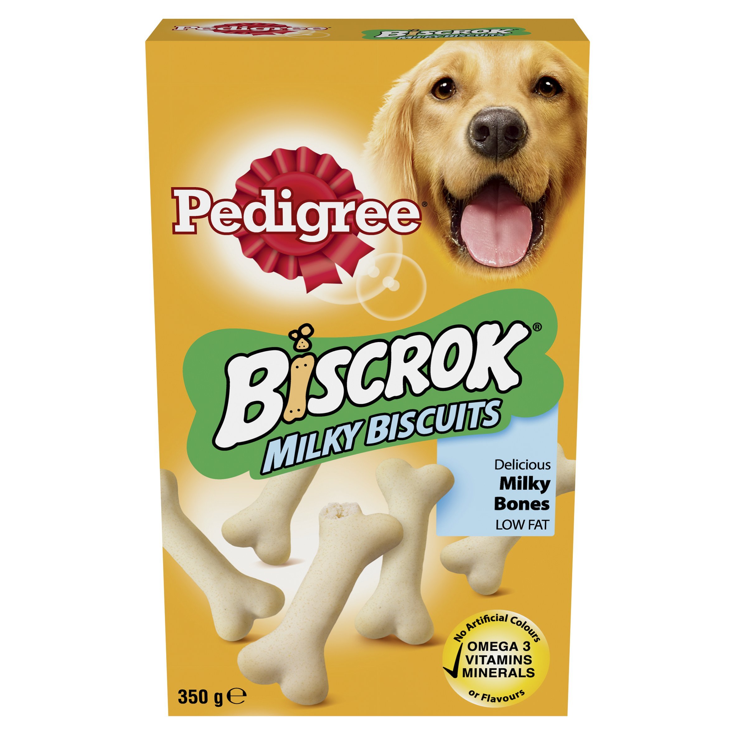 Pedigree Biscrok Milky Bones, Tasty 