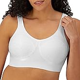 Bali Women's Wireless Bra, Comfort Revolution Wireless Bra for Women, Targeted Shaping, Seamless, Full Coverage