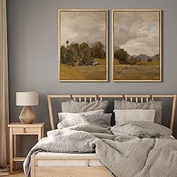MUDECOR Framed Canvas Print Wall Art Peaceful