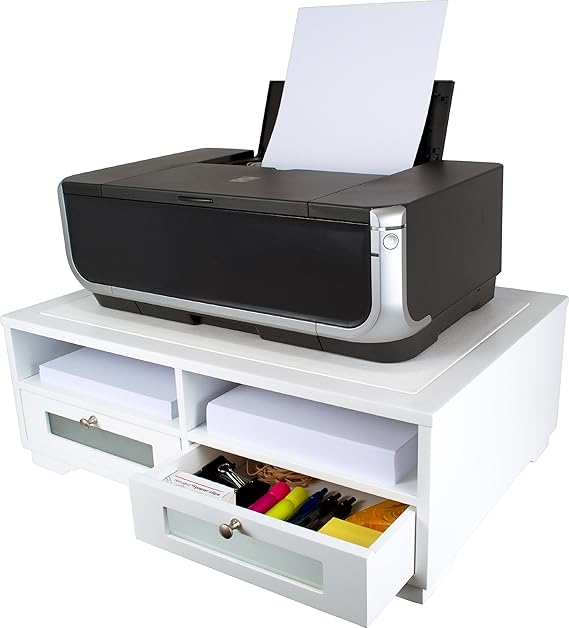 Victor W1130 Pure White Printer Stand Amazon.ca Office Products