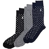 POLO RALPH LAUREN Men's Argyle Pattern Dress Crew Socks (3-Pack)