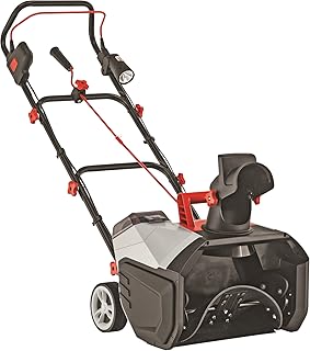 AL-KO Akku-Schneefräse ST 4048 Energy Flex, 48 cm Räumbreite, 20 cm Einzugshöhe, für Flächen bis zu 200 qm, verstellbarer Auswurfkanal, inkl. LED Scheinwerfer