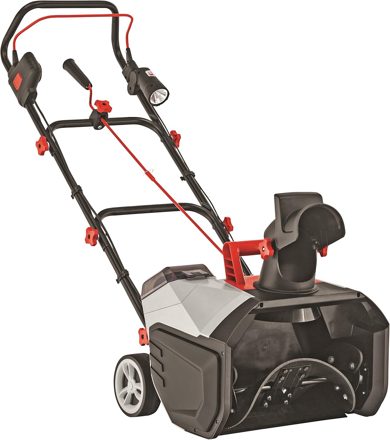 AL-KO Akku-Schneefräse ST 4048 Energy Flex, 48 cm Räumbreite, 20 cm Einzugshöhe, für Flächen bis zu 200 qm, verstellbarer Auswurfkanal, inkl. LED Scheinwerfer