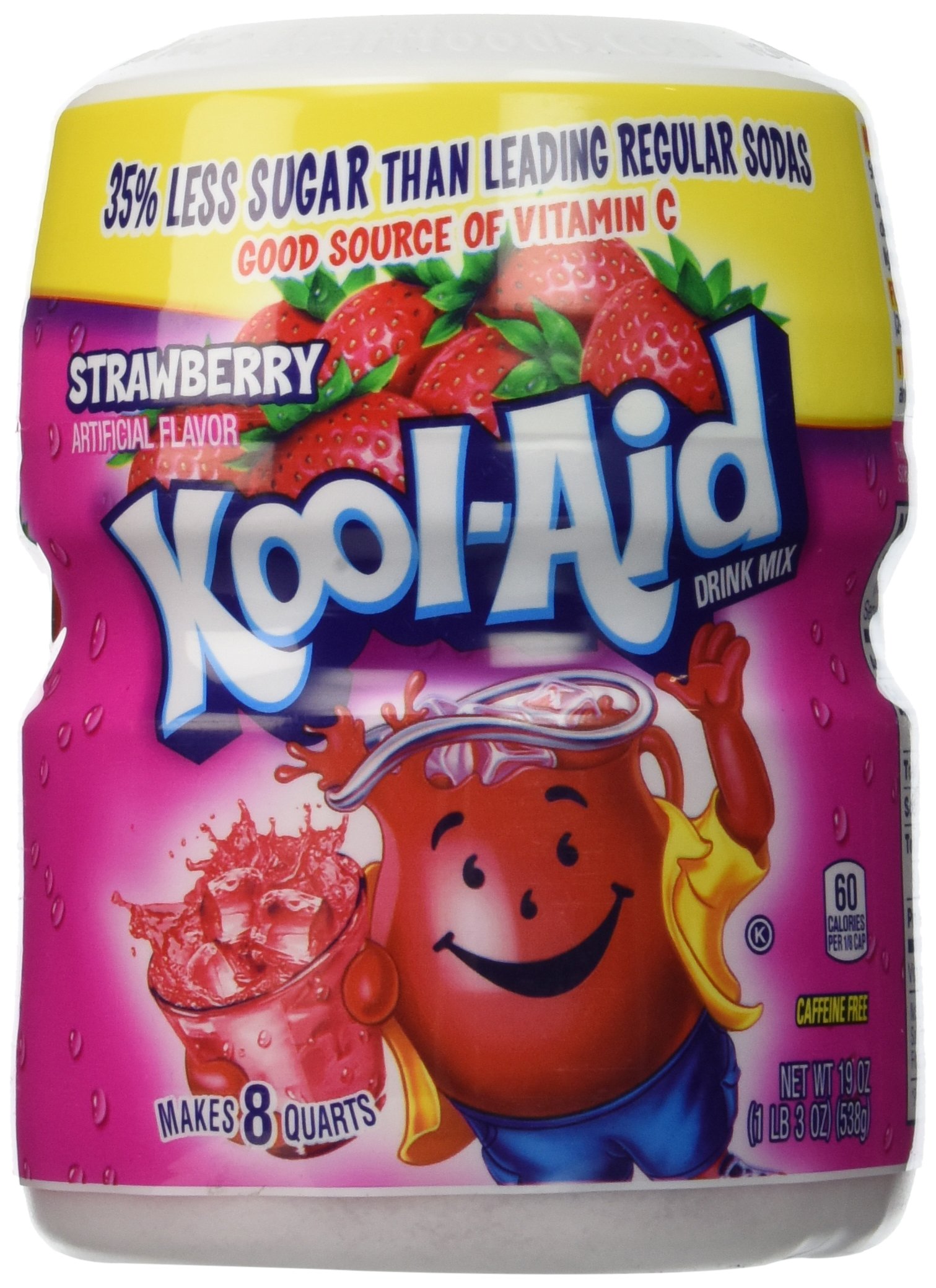 KoolAid Soft Drink Mix Cherry 19 Ounces Powdered