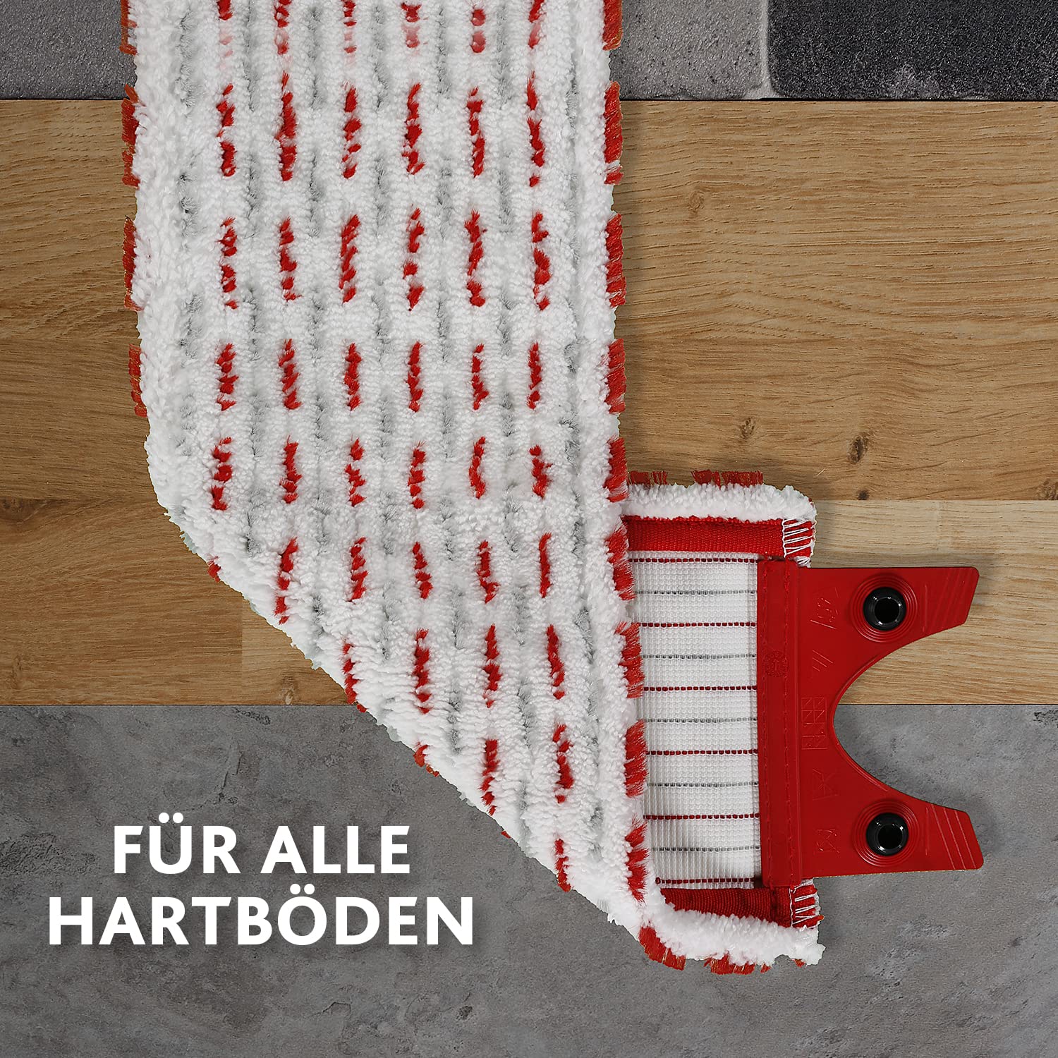 Vileda Ultramax Ersatzbezug für Bodenwischer | Mikrofaser Wischmopp-Bezug für alle Hartböden wie Parkett, Laminat & Fliesen - Waschmaschinengeeignet | 1 Stück 5