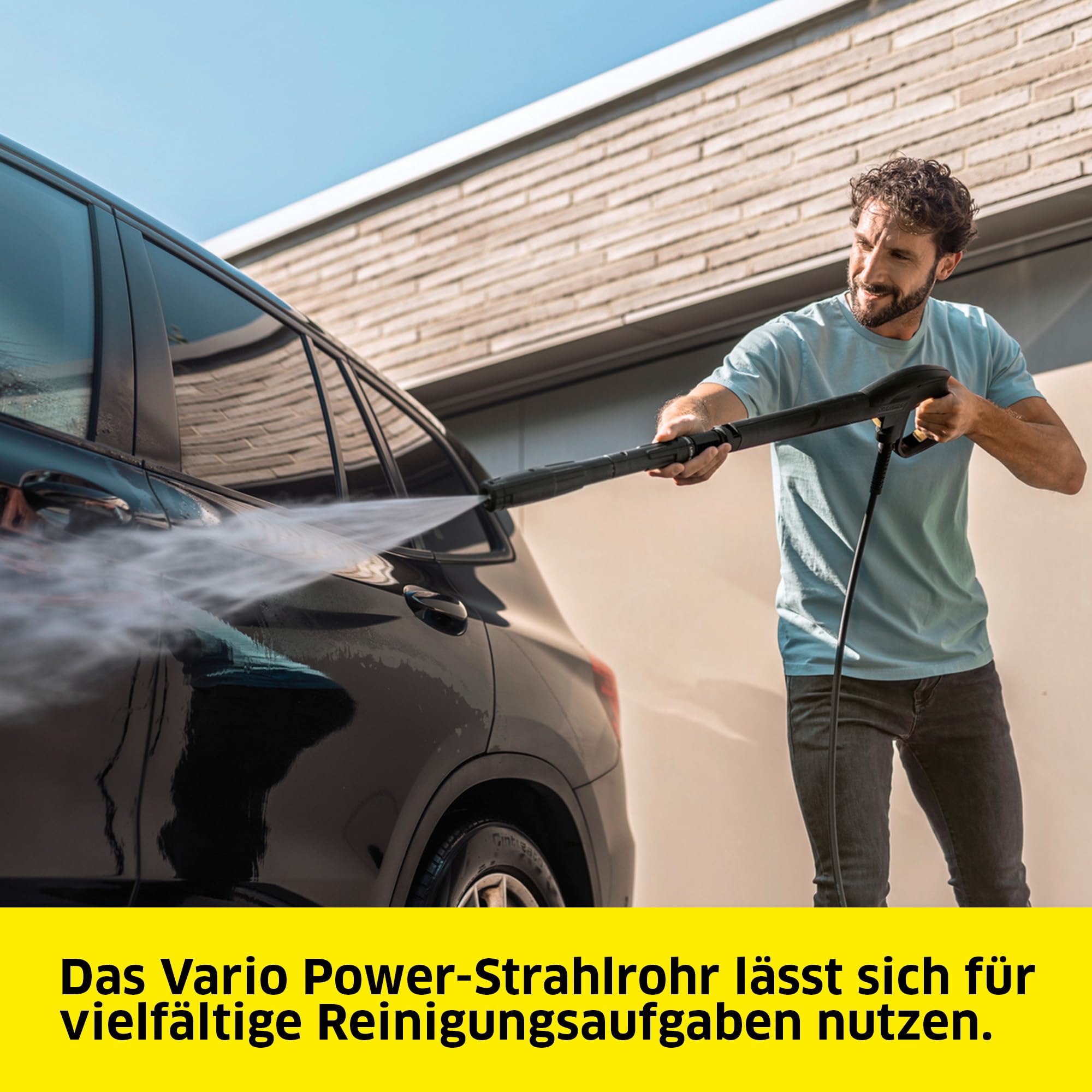 Kärcher Hochdruckreiniger K 7 WCM FJ, Druck: max. 180 bar, Fördermenge: max. 600 l/h, Flächenleistung: 60 m²/h, inkl. Schaumdüse für höchste Schmutzlösekraft, gelb 5