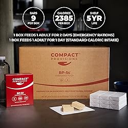 Compact Provisions BP-5s Emergency Food Supply