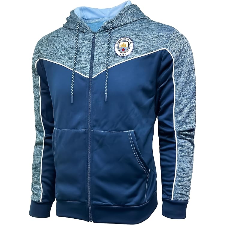 Amazon.com: Icon Sports Men's Manchester City Jacket. (Youth X
