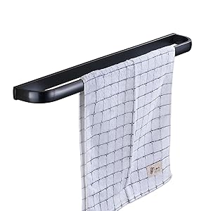 Rozin Bathroom Oil Rubbed Bronze Single Towel Bar Wall Mounted Towel Rack