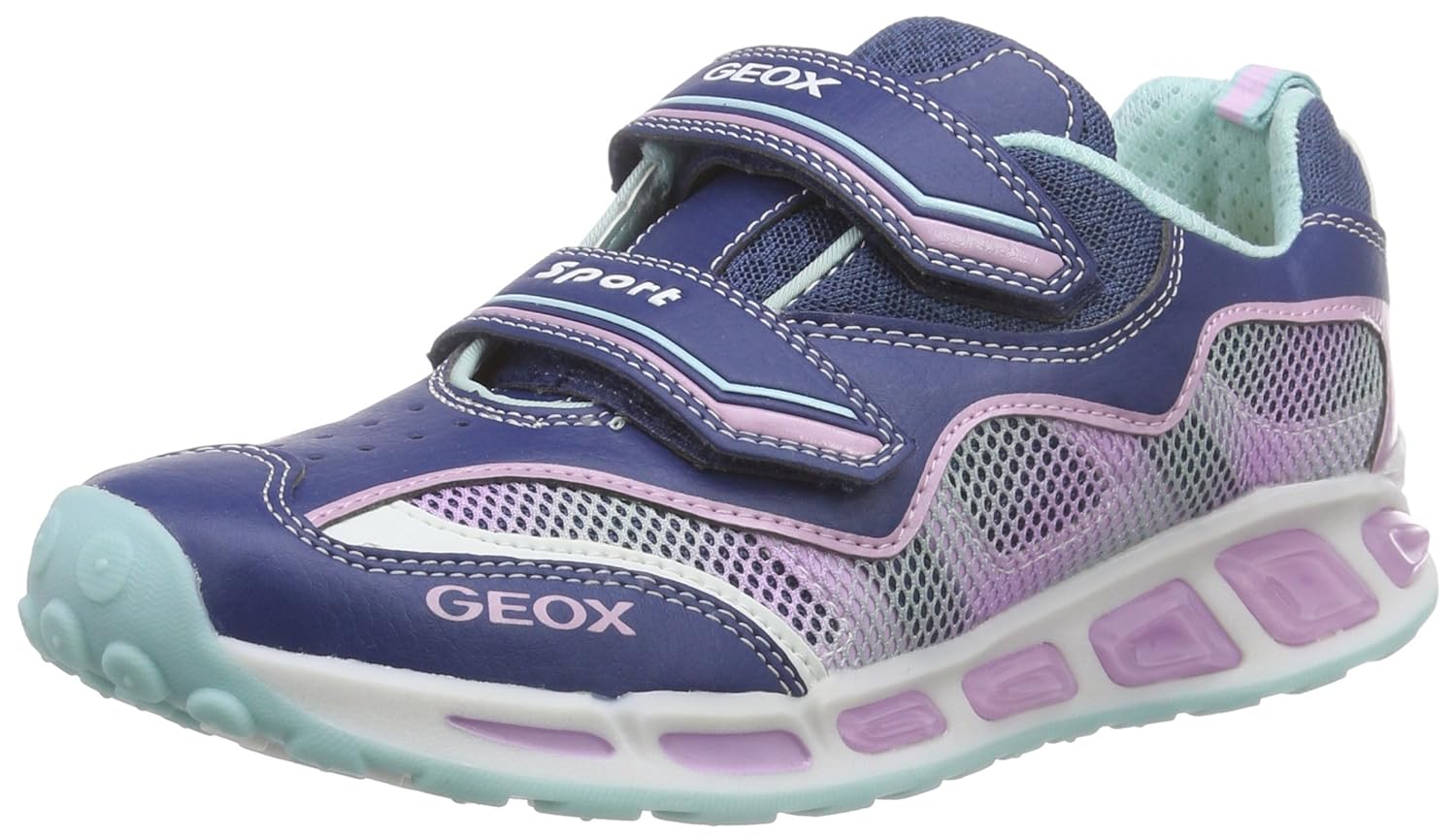 Stivaletti Geox J Flexyper Girl - Per Bambine E Ragazze - Sintetico, Suola Gomma - Allacciatura Rapida