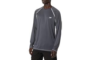 Speedo Men's UPF 50+ Easy Long Sleeve Rashguard Swim Tee