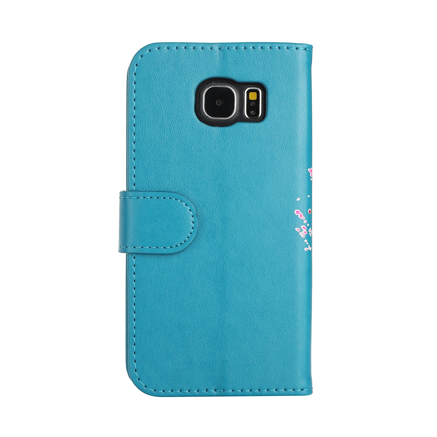 Ailisi Funda Galaxy S7, Flamenco Rosados Funda Piel con Carcasa ...