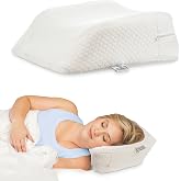 Therapeutica Travel Pillow, Firm Orthopedic Support, Average | Compact, resilient foam pillow supports proper cervical alignment with the same orthopedic design as the full-size version.