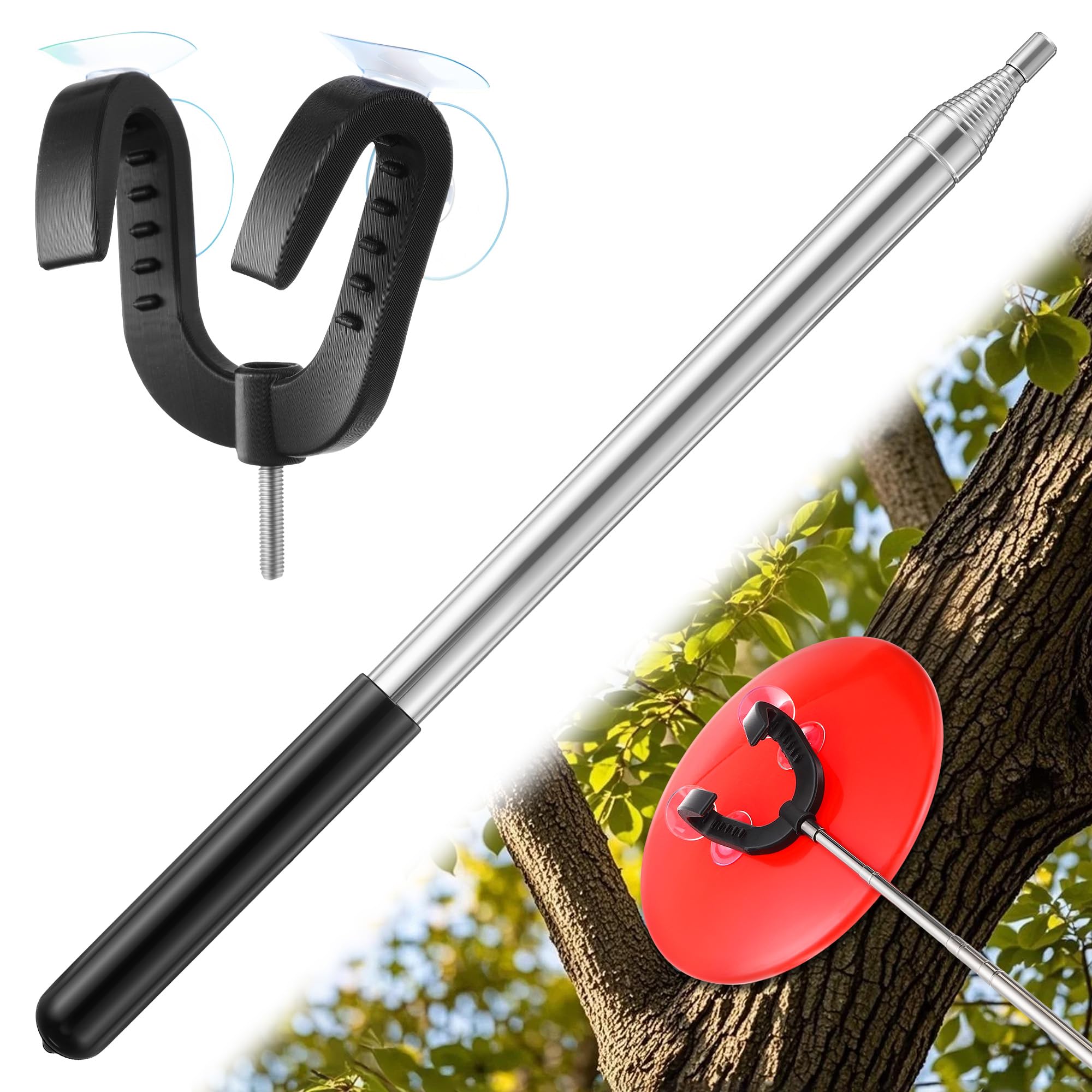 Photo 1 of *Missing Parts*
ElectricWise 2 in 1 Disc Golf Retriever, 16 FT Extendable Pole, Disc Golf Retriever Pole with Suction Cup and Hook, Long Distance Equipment Grabber for Picking Up from Tree, Water, Lawn, Bushes, Rock