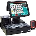(Ship from USA) POS System,Cash Register for Retail,Includes Touch Screen Cash Register,80MM Thermal Printer,Cash Drawer,Barcode Scanner,Windows 10,POS Software